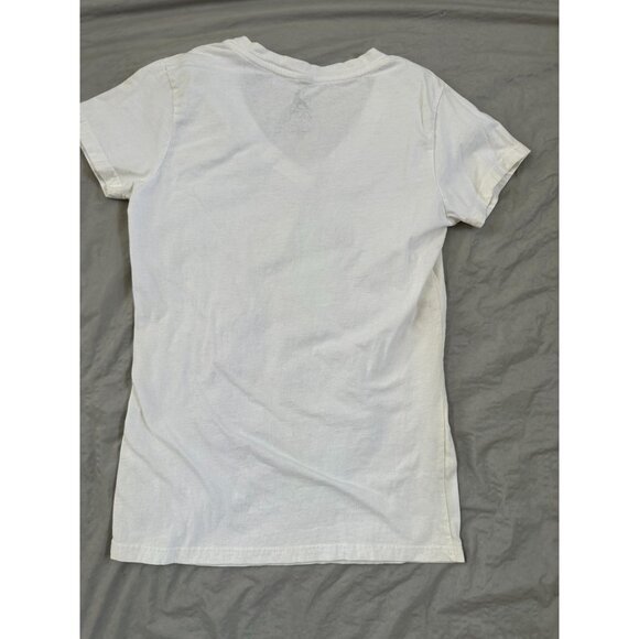 Zion Womens White Bob Marley T-shirt Large‎ short sleeve round neck 100% cotton - Picture 5 of 5